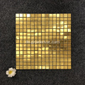 Goldfarben-Glasmosaik-Fliese